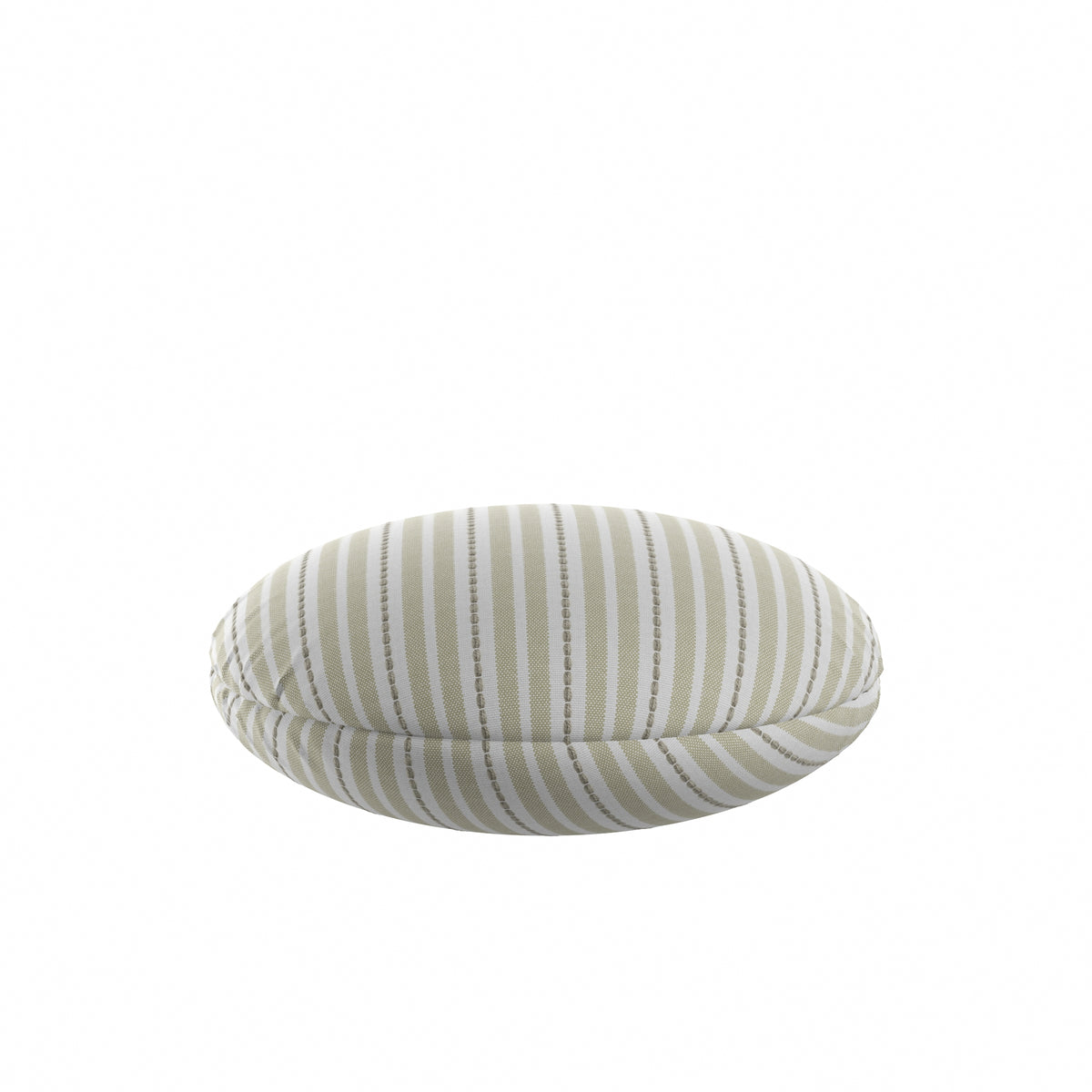 Circular Throw Pillow in Murali Linen