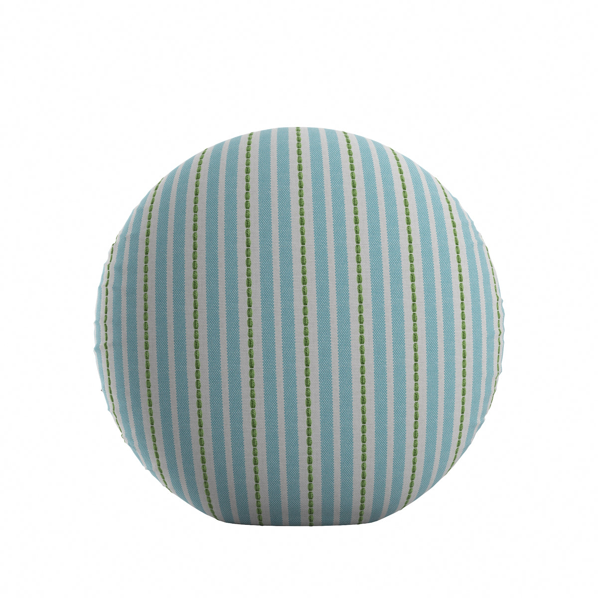 Circular Throw Pillow in Murali Mist