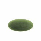 Circular Throw Pillow in Classic Velvet - Aloe