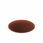 Circular Throw Pillow in Classic Velvet - Spice