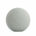 Circular Throw Pillow in Ditsy - Fresh Blue