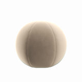 Round Pillow in Classic Velvet Taupe