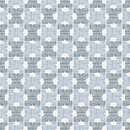 Throw Pillow in Groovy - Denim