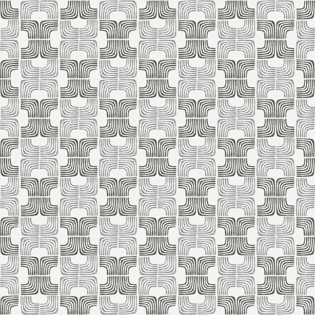 Pinch Pleat Drapery in Groovy - Pewter