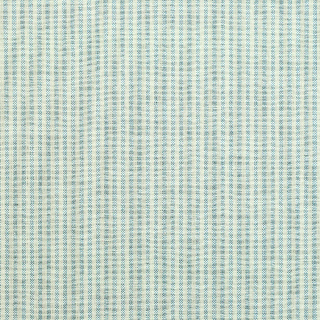 Convertible Pleat Cafe Curtain in Baldwin Cornflower