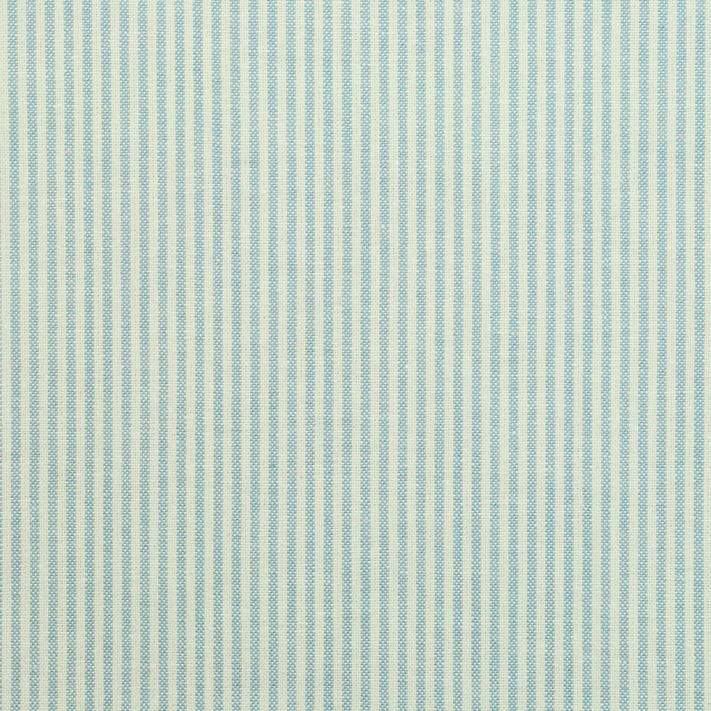 Pinch Pleat Cafe Curtains in Baldwin - Cornflower