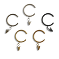Bypass Drapery Rings, Set of 7