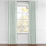 Back Tab Curtains in Baldwin - Cornflower