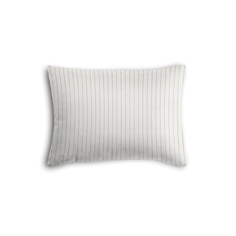 Boudoir Pillow in Sand Dollar Stripes