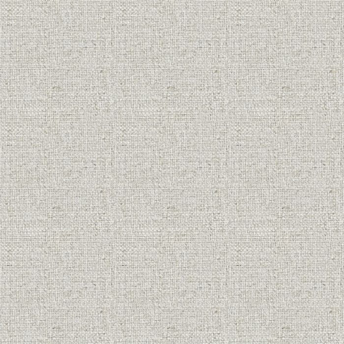 Flat Roman Shade in Classic Linen - Heathered Dove