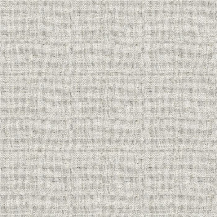 Flat Roman Shade in Classic Linen - Heathered Dove