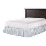 Ruffle Bedskirt in Classic Linen - Opal