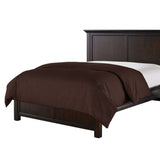 Duvet Cover in Classic Velvet - Chocolate