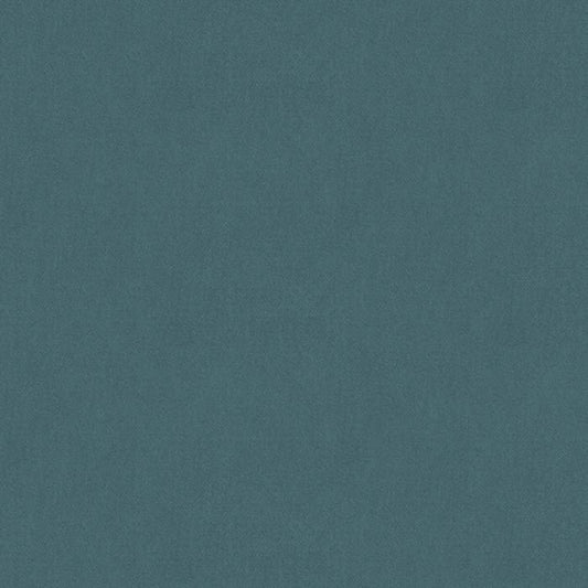 Flat Roman Shade in Classic Velvet - Peacock