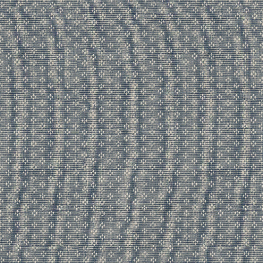 Flat Roman Shade in Ditsy - Indigo