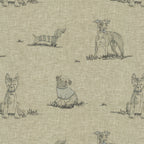 Square Pouf in Duffy - Doodle