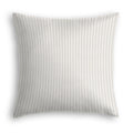 Throw Pillow in Sand Dollar Stripes