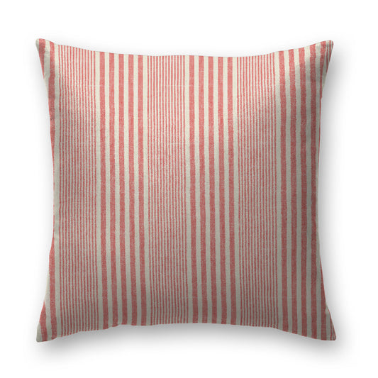Throw Pillow in All Lined Up - Sunset