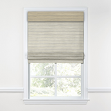 Valance Natural Woven Shade in Selaru - Cotton