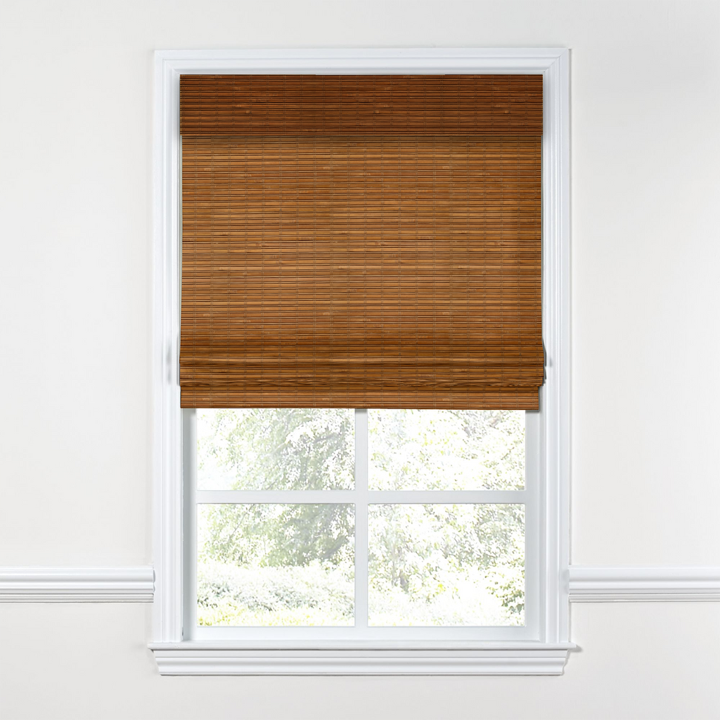 Valance Natural Woven Shade in Hana - Tranquil