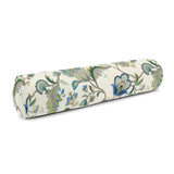 Bolster Pillow in Fleur De Leaf - True Blue