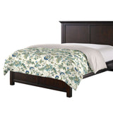 Duvet Cover in Fleur De Leaf - True Blue