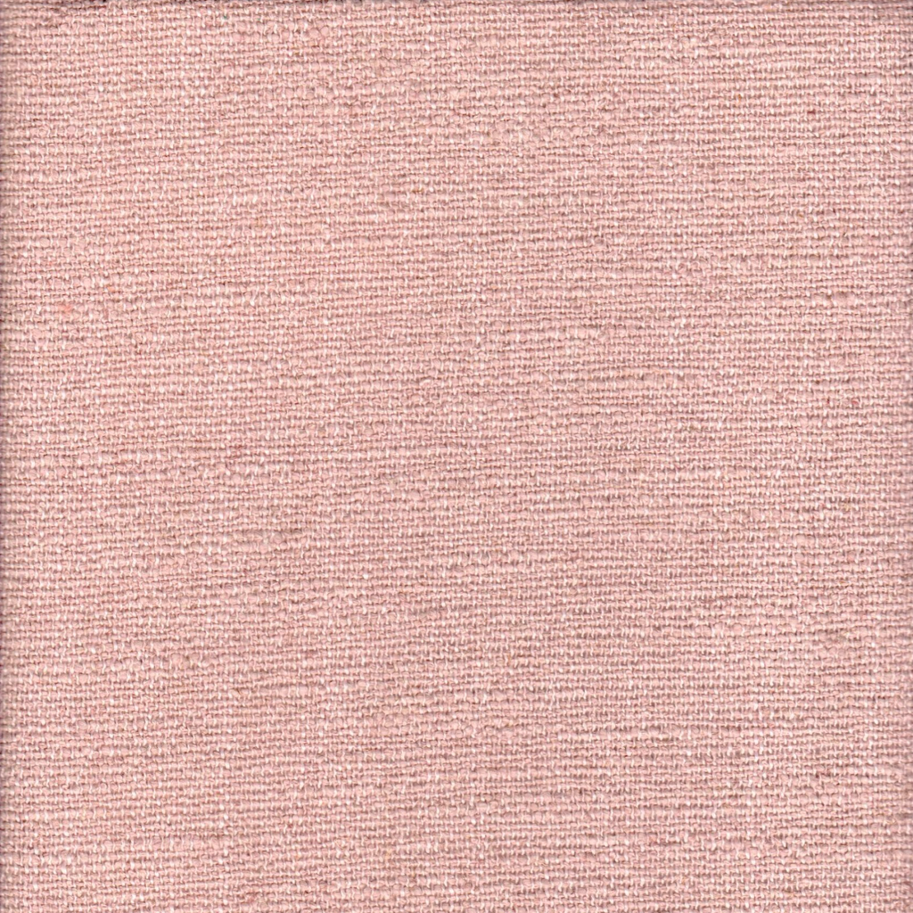 Simple Floor Pillow in Slubby Linen - Think Pink