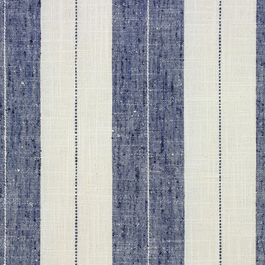 Lumbar Pillow in French Laundry Stripe - Navy