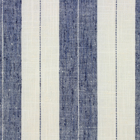Custom Bench Cushion in French Laundry Stripe - Navy
