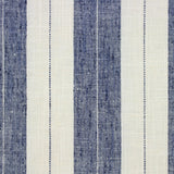 Fabric Swatch: French Laundry Stripe - Navy