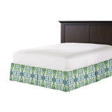 Tailored Bedskirt in Ikat Believe It - Kelly