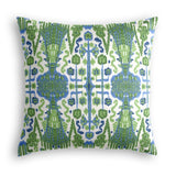 Throw Pillow in Ikat Believe It - Kelly