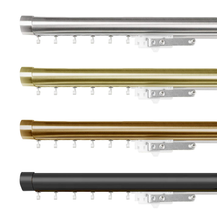Decorative Tubular Ripplefold Track Hardware – Loom Decor