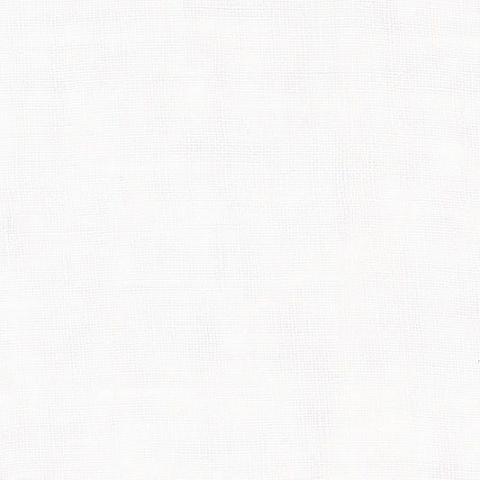 Dual Rod Pocket Curtains in Linen Sheer - Optic White