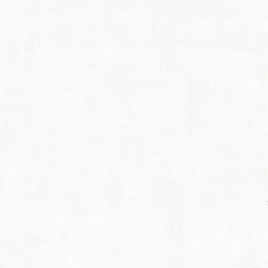Convertible Pleat Cafe Curtain in Linen Sheer - Optic White