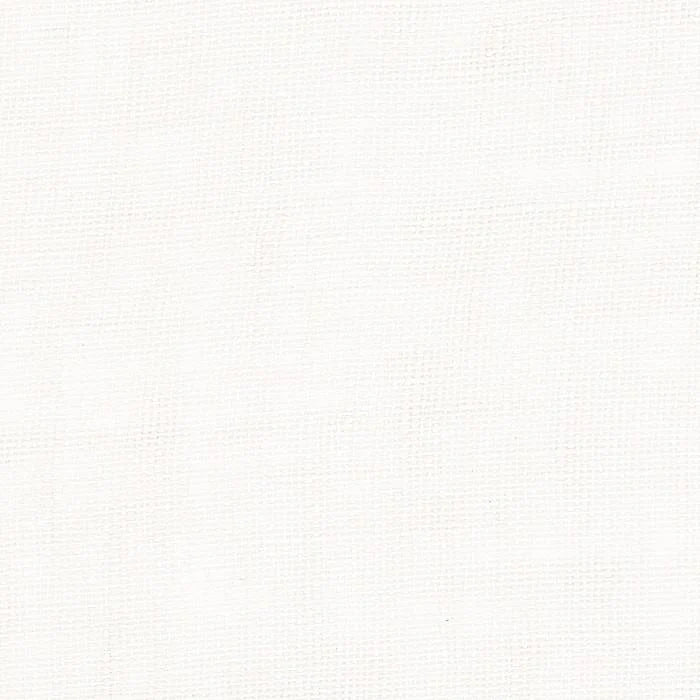 Euro Pleat Drapery in Linen Sheer - White