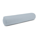 Bolster Pillow in Little White Line - Blueberry