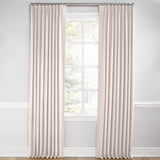 Euro Pleat Drapery in Lush Linen - Cameo