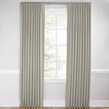 Euro Pleat Drapery in Lush Linen - Natural