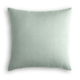 Throw Pillow in Lush Linen - Seafoam