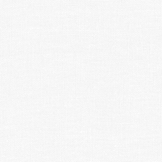 Relaxed Roman Shade in Lush Linen - White