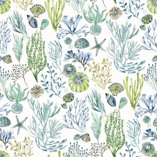 Pinch Pleat Drapery in Montauk - Green