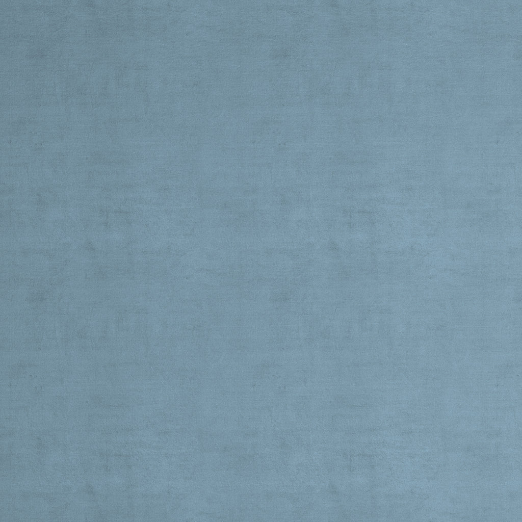 Custom Bench Cushion in Performance Velvet - Light Denim