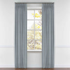 Pinch Pleat Drapery in All Lined Up - Lake