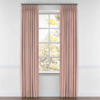 Pinch Pleat Drapery in All Lined Up - Sunset