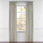 Pinch Pleat Drapery in All Lined Up - Shell