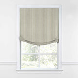 Relaxed Roman Shade in All Lined Up - Shell