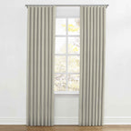 Ripplefold Drapery in All Lined Up - Shell
