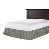 Ruffle Bedskirt in All Lined Up - Loon
