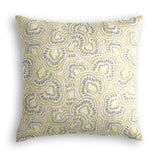 Throw Pillow in Sassafrass - Custard